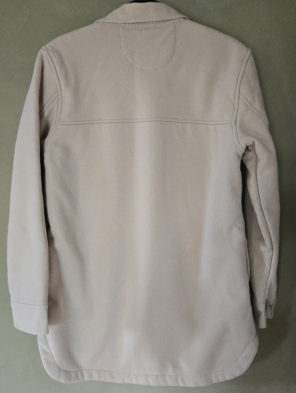 Woods | Cream Overshirt Jacket, Size M - Picture 3 of 9